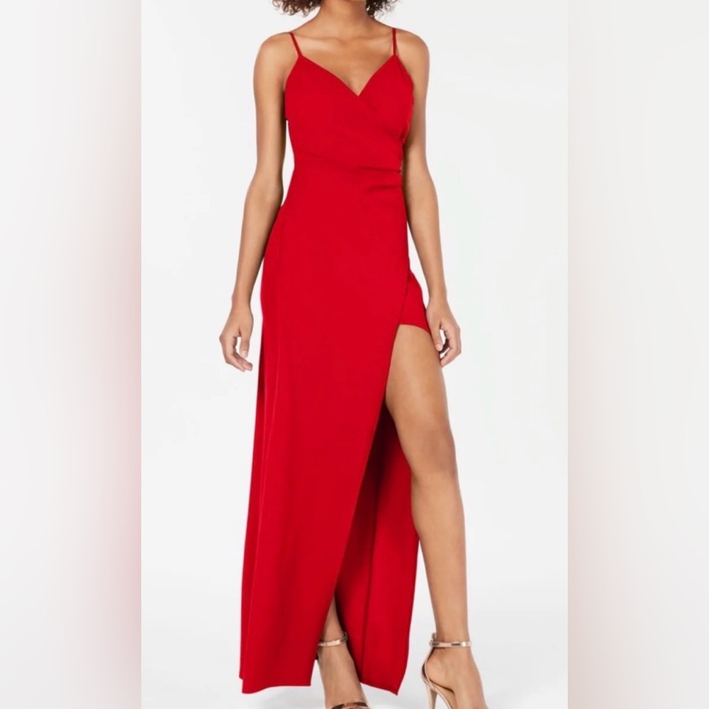Emerald Sundae Red Formal Dress